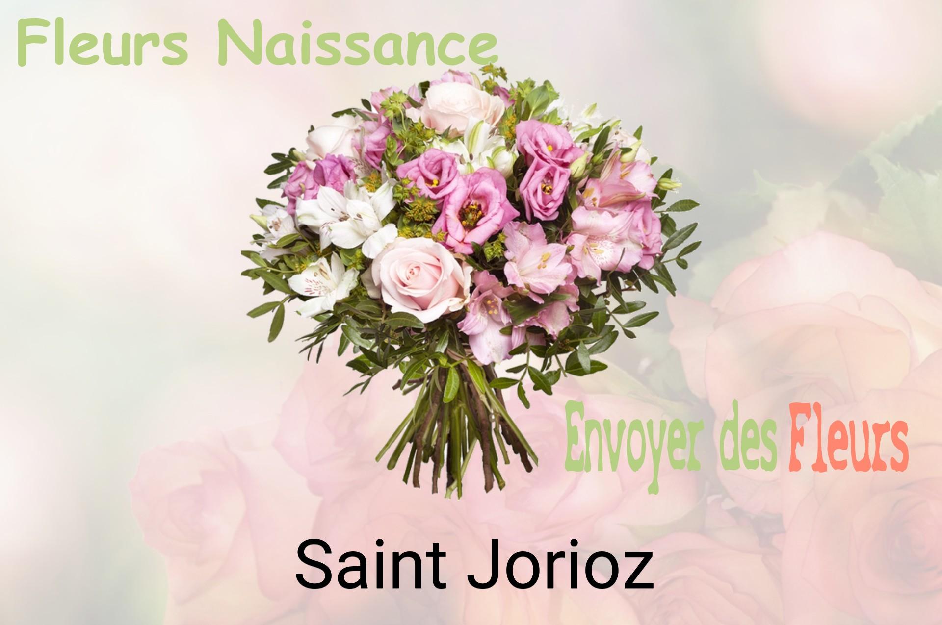 Bouquet de fleurs de naissance livré à Saint-Jorioz